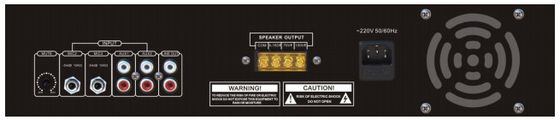60Hz Tabletop στο μικρό 70V 240W ηχητικών συστημάτων Ampli δύναμης 15KHz ενισχυτή