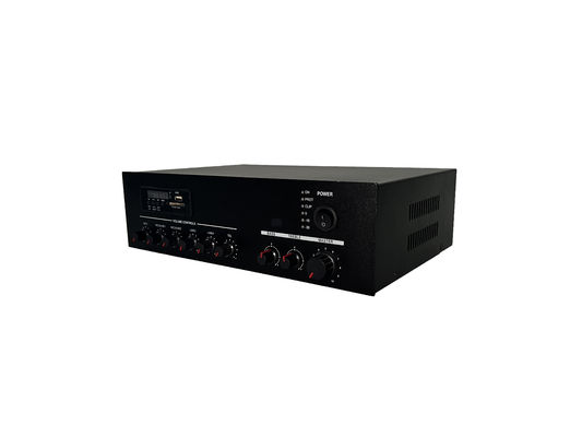 ενισχυτής συστημάτων 120W AC230V PA με MP3 SD BT FM