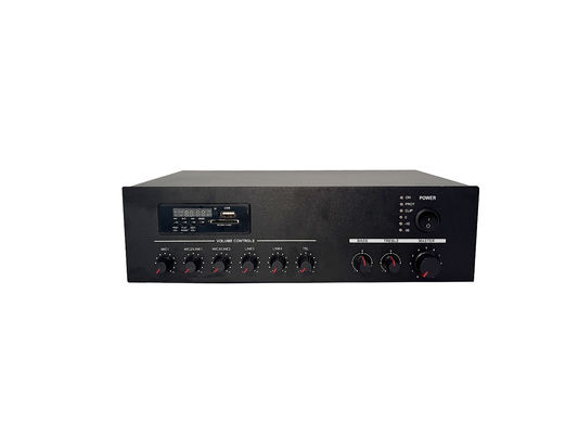 ενισχυτής συστημάτων 120W AC230V PA με MP3 SD BT FM