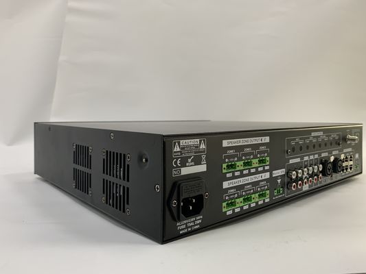 6*120W ακουστικός ενισχυτής 6 μητρών καθορισμένη 70dB s Ν καναλιών PA αναλογία συστημάτων