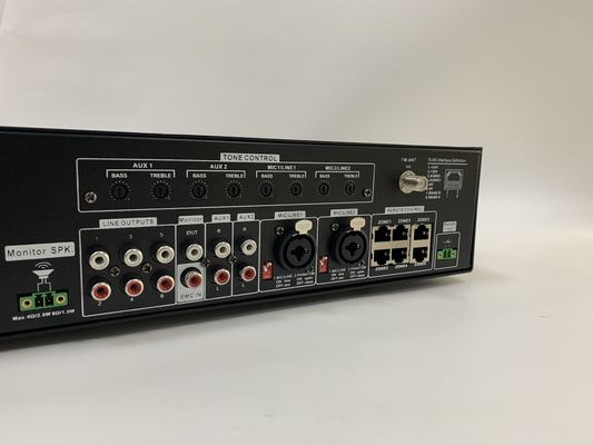 6*120W ακουστικός ενισχυτής 6 μητρών καθορισμένη 70dB s Ν καναλιών PA αναλογία συστημάτων
