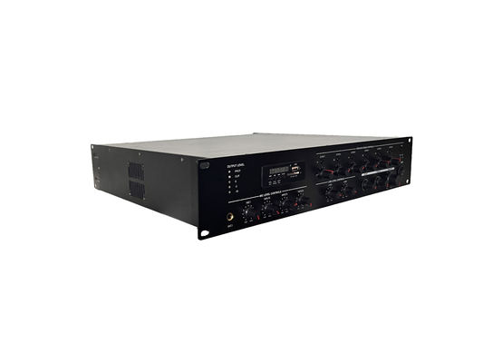 500W 6 εγχώριοι ακουστικοί Multizone ελεγκτής και ενισχυτής ζώνης με το δέκτη MP3 και FM