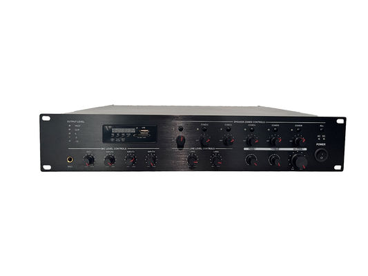 6 Amp αναμικτών ενισχυτών συστημάτων ζώνης 350W PA υποστήριξη 8 μακρινός καλώντας σταθμός