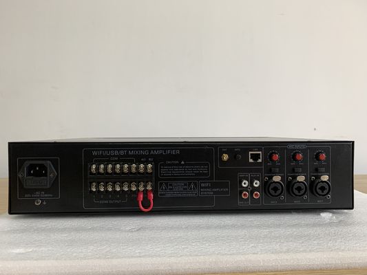 120W ακουστικός ενισχυτής Wifi αναμικτών ζώνης δύναμης για το ξενοδοχείο
