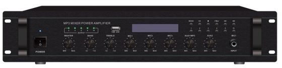 60Hz Tabletop στο μικρό 70V 240W ηχητικών συστημάτων Ampli δύναμης 15KHz ενισχυτή