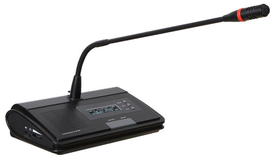 UHF κύριος ελεγκτής συστημάτων διασκέψεων FTD DC12V ασύρματος με MP3 το μαγνητόφωνο