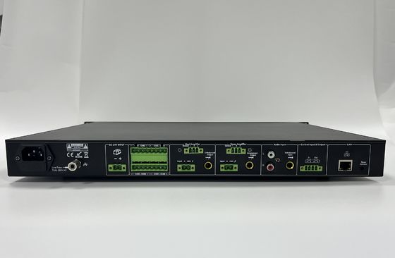 Ενισχυτής δικτύων συστημάτων IP υγιούς εξοπλισμού 500w IP PA