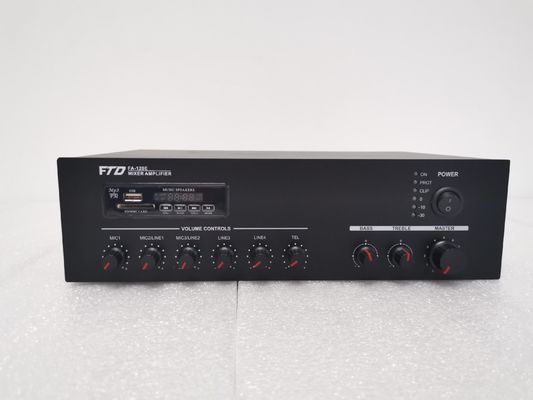 Ηχοσύστημα Public Address και Ενισχυτής Mixer με θύρα usb