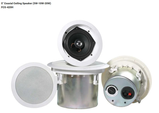 5» ομοαξονικό ανώτατων ομιλητών (5W-10W-20W) PA ηχητικό σύστημα συναυλίας συστημάτων υπαίθριο